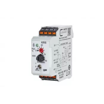 METZ Connect sliekšņa slēdzis 24 V AC/DC, 1 pārslēgšanas kontakts, DIN sliedei, 17,5 mm, 11066670