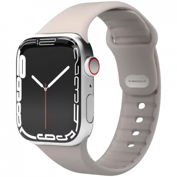 VONMÄHLEN Classic Band 2 ādas siksniņa Apple Watch 40/41/42mm, krēmkrāsas pilngrauduma āda