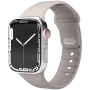 VONMÄHLEN Classic Band 2 ādas siksniņa Apple Watch 40/41/42mm, krēmkrāsas pilngrauduma āda