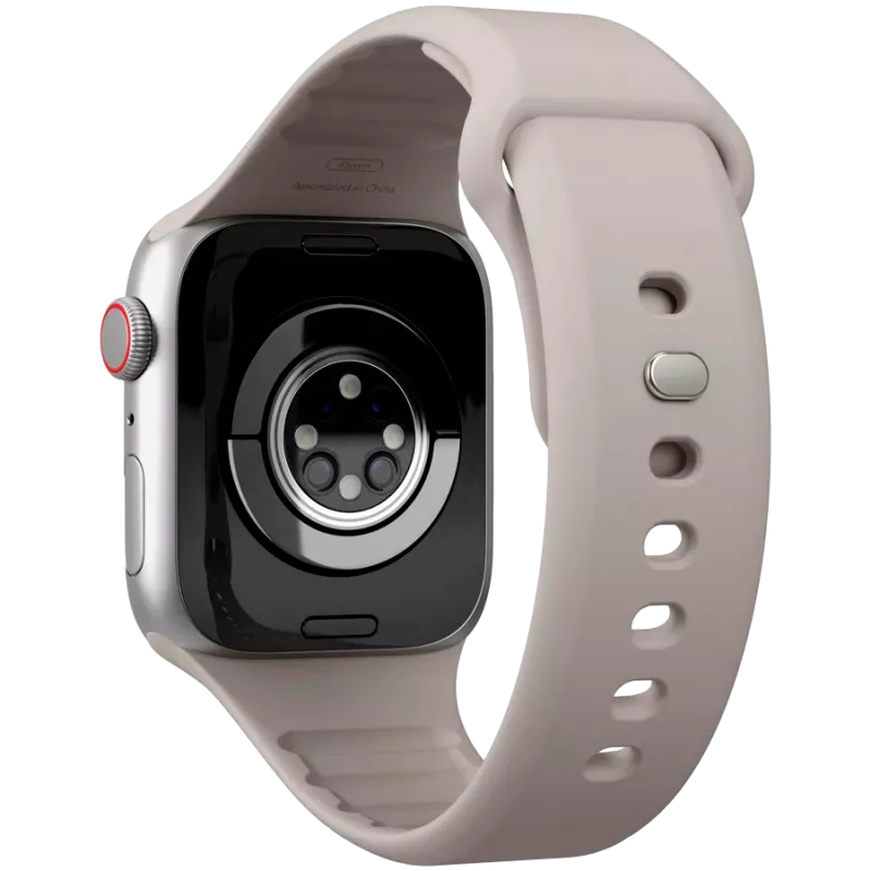 VONMÄHLEN Classic Band 2 ādas siksniņa Apple Watch 40/41/42mm, krēmkrāsas pilngrauduma āda