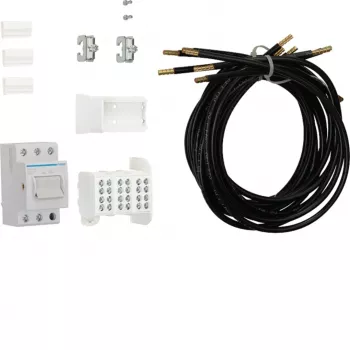 HAGER univers Z 1-Zp.-PV komplekts ZY02PV