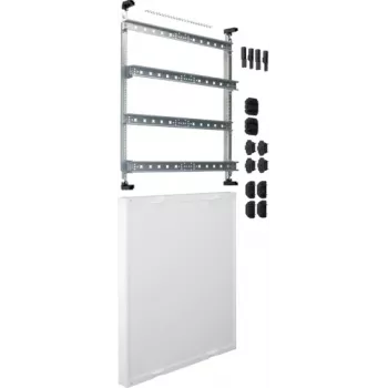 HAGER UD42A1 montāžas plāksne 600x500mm spaiļu blokiem, cinkots tērauds