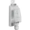 Hager EEN003 ārējais gaismas sensors krēslas slēdzim, virsmas montāžas, IP55, 1,5 m kabelis, pelēks
