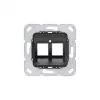 GIRA Tragring 560100 Modular Jack 1 2fach (560100)