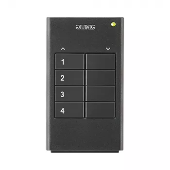 JUNG FMHS4 4 kanālu FM rokas raidītājs 868 MHz Multi-Bit
