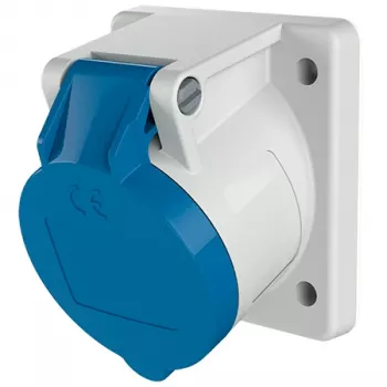 MENNEKES 857 Virsapmetuma kontaktligzda 16A 3-polu 6h 230V IP44