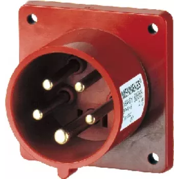 MENNEKES 853 Push-In vadu savienotājs, 1-pola, 24 A, 450 V, 0,5-2,5 mm², caurspīdīgs