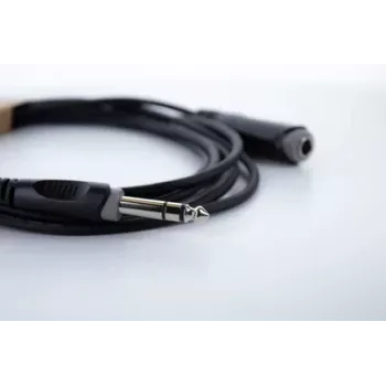 Cordial 14826 6,3 mm stereo jack pagarinājuma kabelis 10 m, melns