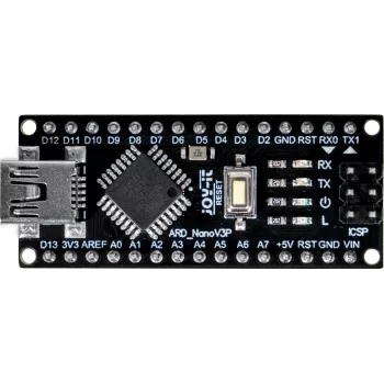 Joy-IT ARD Nano V3P Arduino saderīga Nano plate ATmega328P Mini-USB