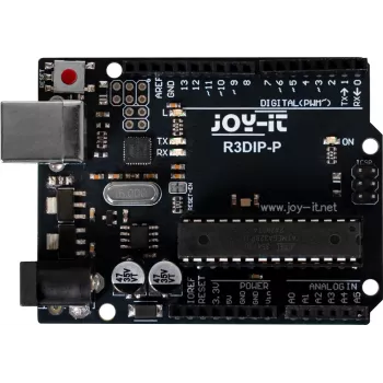 Joy-IT ARD_R3DIP-P Arduino UNO R3 saderīga mikrokontrollera plate ar ATmega328P DIP