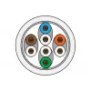 METZ CONNECT 1308450388-E Cat6a S/FTP tīkla savienojuma kabelis, RJ45, 0,3 m, balts