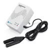 H-Tronic 1114720 ūdens noplūdes detektors ar ārējo sensoru, 230V AC, skaņas signalizācija 85 dB, releja izeja, 2 m sensora kabelis