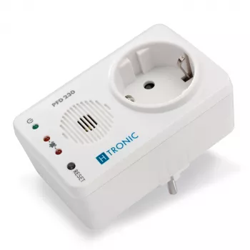 H-Tronic 1114800 strāvas padeves pārtraukuma detektors ar bateriju barošanu un 80 dB signalizāciju