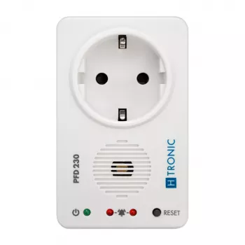 H-Tronic 1114800 strāvas padeves pārtraukuma detektors ar bateriju barošanu un 80 dB signalizāciju