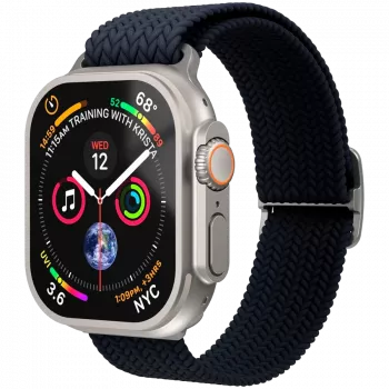 VONMÄHLEN austais loop apskritums Apple Watch 40/41/42mm, Navy