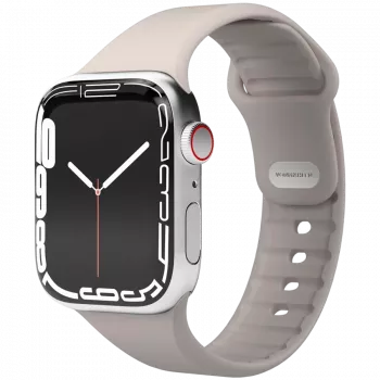 VONMÄHLEN Classic Band 2 Apple Watch 44mm, 45mm, 49mm, One Size, krēmkrāsas