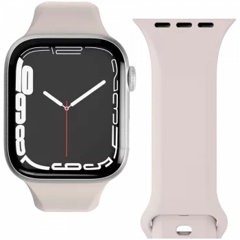VONMÄHLEN Classic Band 2 Apple Watch 44mm, 45mm, 49mm, One Size, krēmkrāsas