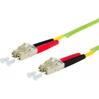 METZ CONNECT OpDAT komutācijas kabelis LC-Duplex/LC-Duplex OM5 3m laima zaļš 151R1JOJO30E
