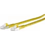 METZ CONNECT 1308450377-E Cat6a S/FTP tīkla kabelis, dzeltens, 0,3 m