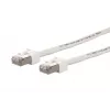 METZ BTR 13084V7588-E Ultraflex500 Cat.6A S/FTP komutācijas kabelis RJ45 balts 7,5m