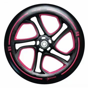 MUUWMI Aluminium Scooter PRO skrejritenis 250/215 mm, sarkans