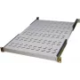 IT-BUDGET 19 inch fiksēts statīva plaukts, 150 kg nestspēja, 650 mm dziļums, gaiši pelēks 90ITB19FBX650G