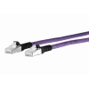 METZ CONNECT 1308451009-E Cat6a S/FTP tīkla kabelis, 1 m, violets