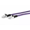 METZ CONNECT 1308451009-E Cat6a S/FTP tīkla kabelis, 1 m, violets