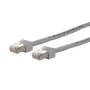 METZ CONNECT BTR 13084V0533-E Cat.6 S/FTP komutācijas kabelis RJ45, 0,5m, pelēks 13084U0533-E