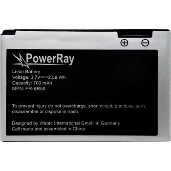 PowerRay PR-616-0728 iPhone 5S akumulatora nomaiņas baterija, 1560 mAh, Li-Po, bez iepakojuma