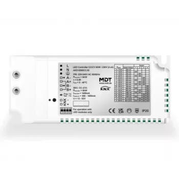 MDT LED kontrolieris CC/CV 60W/230V 2 kanālu AKD-0260CC.02