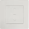 PowerRay PR-SCS-01 WiFi viedais skārienjutīgais žalūziju slēdzis, stikla rāmis balts