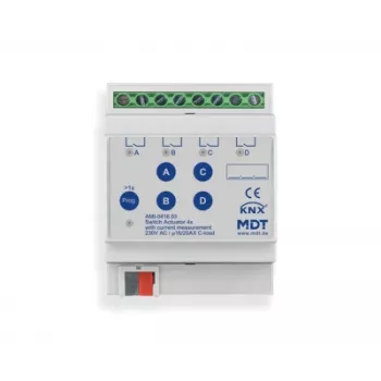 MDT komutācijas aktiators 4 kanālu, 4TE DIN sliedei, 16/20 A, 230 V AMI-0416.03