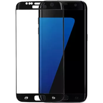 CYOO 3D rūdīta stikla ekrāna aizsargs Samsung Galaxy S6 Edge (G925F) — melns