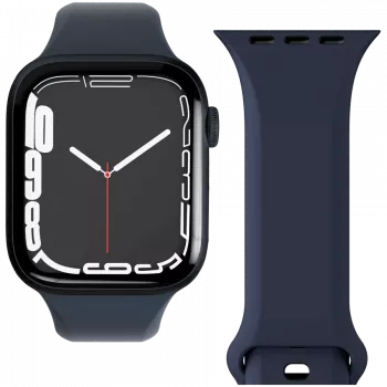 VONMÄHLEN Classic Band 2 Apple Watch 44/45/46/49mm, Navy
