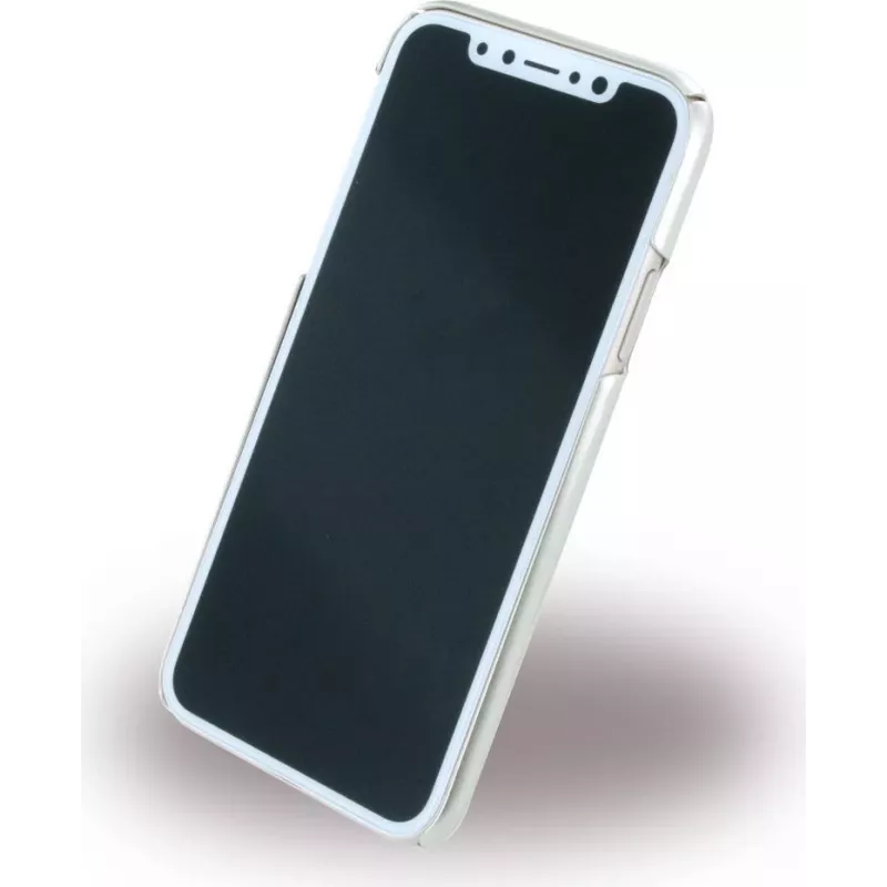 CYOO Brushed Stand - Cietais vāks - Apple iPhone X - Zelts