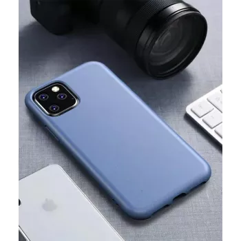 CYOO BioCase vāciņš iPhone 12 Pro Max 6,7 collām - zils - cietais vāciņš - bioloģiski noārdāms (CY121898)
