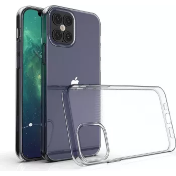 CYOO Ultra plāns silikona apvalks Apple iPhone 12 Pro Max 6,7 collu - melns (CY121998)