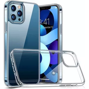 CYOO Ultra plāns silikona apvalks iPhone 13 Pro Max - caurspīdīgs CY122585