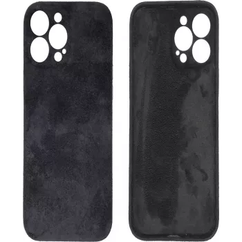 CYOO Alcantara Soft vāciņš Apple iPhone 14 Plus - melns CY122787