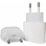 PowerRay PR-2347 20W USB-C PD sienas lādētājs, EU kontaktdakša, balts (vairumā)