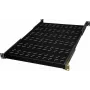 IT-BUDGET 19 inch fiksēts plaukts / aprīkojuma paplāte - 150 kg slodzes izturība - 650 mm dziļums - dziļumā regulējams stiprinājums - melns (90ITB19FBX650S)