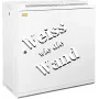 IT-BUDGET 19 inch sienas tīkla skapis SWA - 12U - 600x300 mm - tērauda durvis - noņemamas sānu malas - piederumu komplekts - tīri balts (90ITB19WS1263MW)
