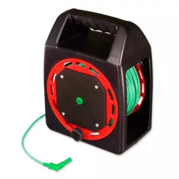HT Instruments TL-50MKT 50 m zemējuma testa vada pagarinājums uz kabeļa spoles, zaļš 2009690