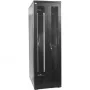 IT-BUDGET 19 inch Tīkla skapis SRK pilns komplekts - 42U - 600x800 mm - Perforētas dubultdurvis priekšā un aizmugurē - 4 aktīvie ventilatori - PDU - Plaukti - Samontēts - Melns (99ITB19SRK4268DTSM)