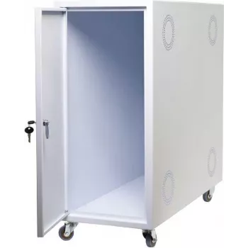 IT-BUDGET T800 torņa aizsardzības skapis serverim, datoram, UPS - 600x330x800 mm - balts 90ITBPC1538W