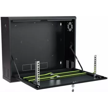IT-BUDGET 19 inch sienas montāžas skapis, vertikāls, 3U, melns 90ITBWV19V3S