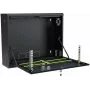 IT-BUDGET 19 inch sienas montāžas skapis, vertikāls, 3U, melns 90ITBWV19V3S