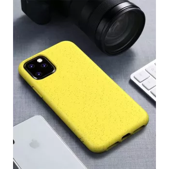 CYOO BioCase Apple iPhone 11 Pro — dzeltena — bioloģiski noārdāms cietais maciņš CY121578