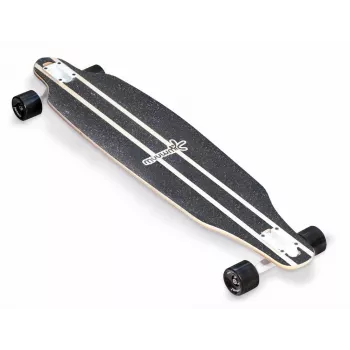 MUUWMI AU 559 Longboard skrituļdēlis, 8 slāņu kļavas klājs, ABEC 7 gultņi, 70mm riteņi, koks